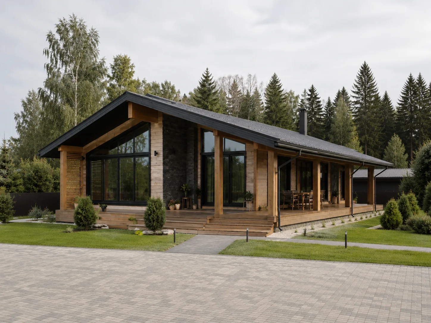 Дом Аскет — экстерьер, ракурс 2 — миниатюра